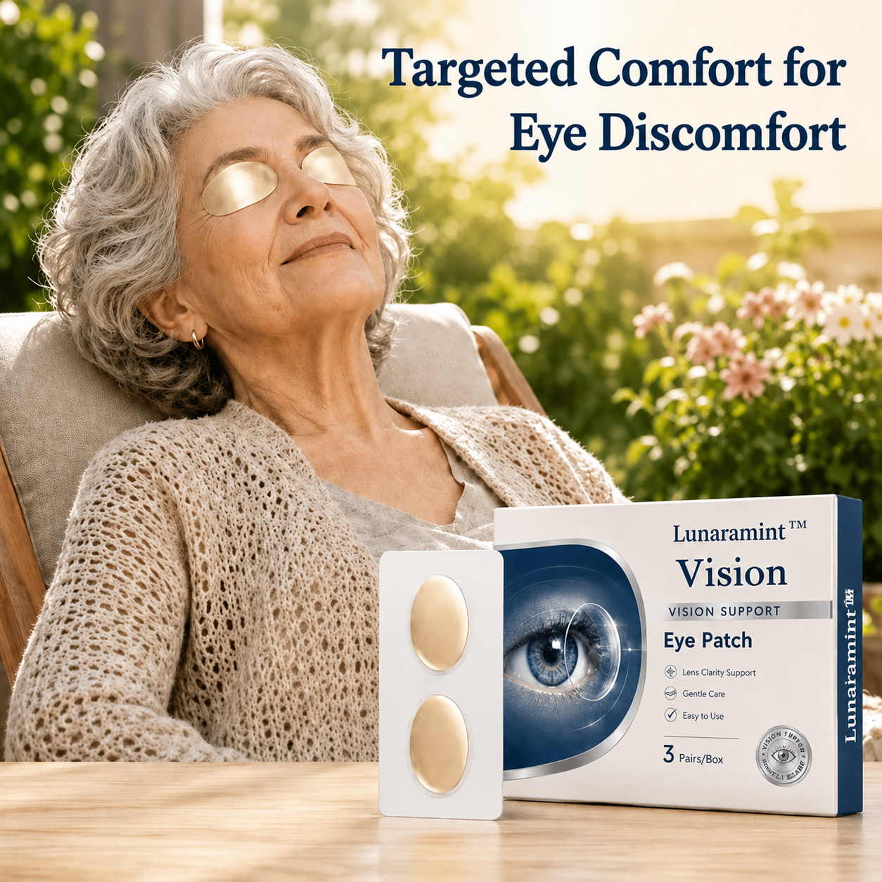 Lunaramint™ Vision Comfort Eye Patches