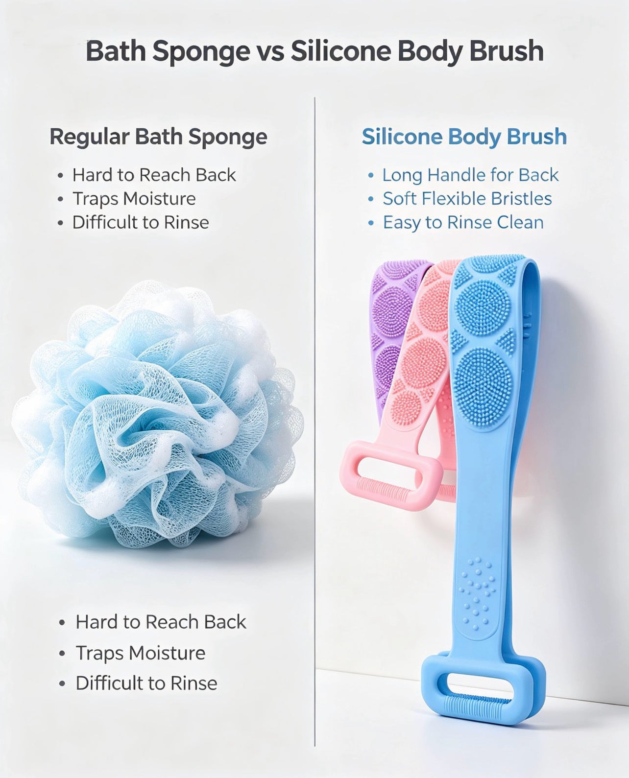 🔥Silicone Bath Body Brush