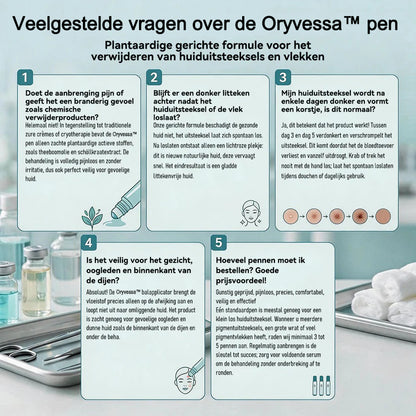🔥Officiële merkshop | 🖊️Oryvessa™ 7-daagse wratten- en vlekkenverwijderaar (pijnstillende applicator voor nauwkeurig aanbrengen, laat geen littekens achter)